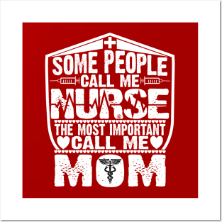 RN Some People Call Me Nurse Posters and Art